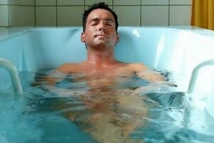 hot baths against prostatitis
