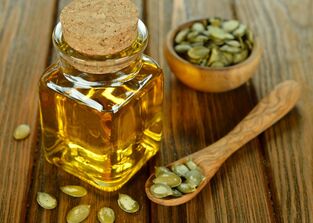 Pumpkin seed oil douching