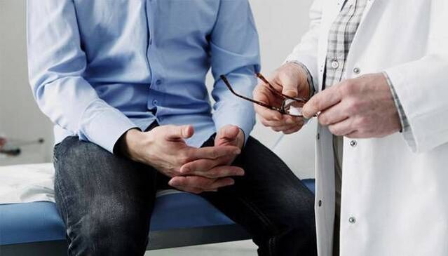 the doctor will make recommendations for the patient with prostatitis
