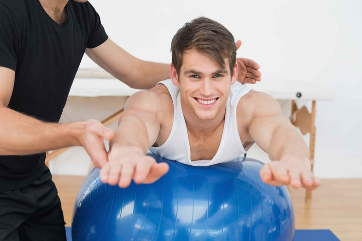 exercises fitball ball for prostatitis