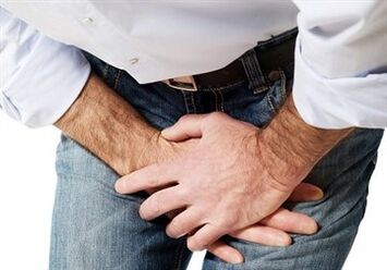 Pain in the perineum is a sign of chronic prostatitis